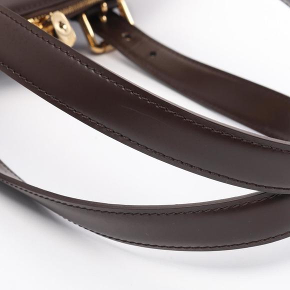 LOUIS VUITTON Brown Damier Leather Shoulder Bag - Picture 9 of 11